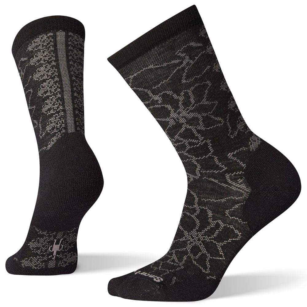 SMARTWOOL Women's Poinsettia Graphic Crew Socks S