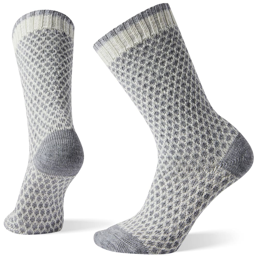 SMARTWOOL Women's Popcorn Polka Dot Crew Socks S