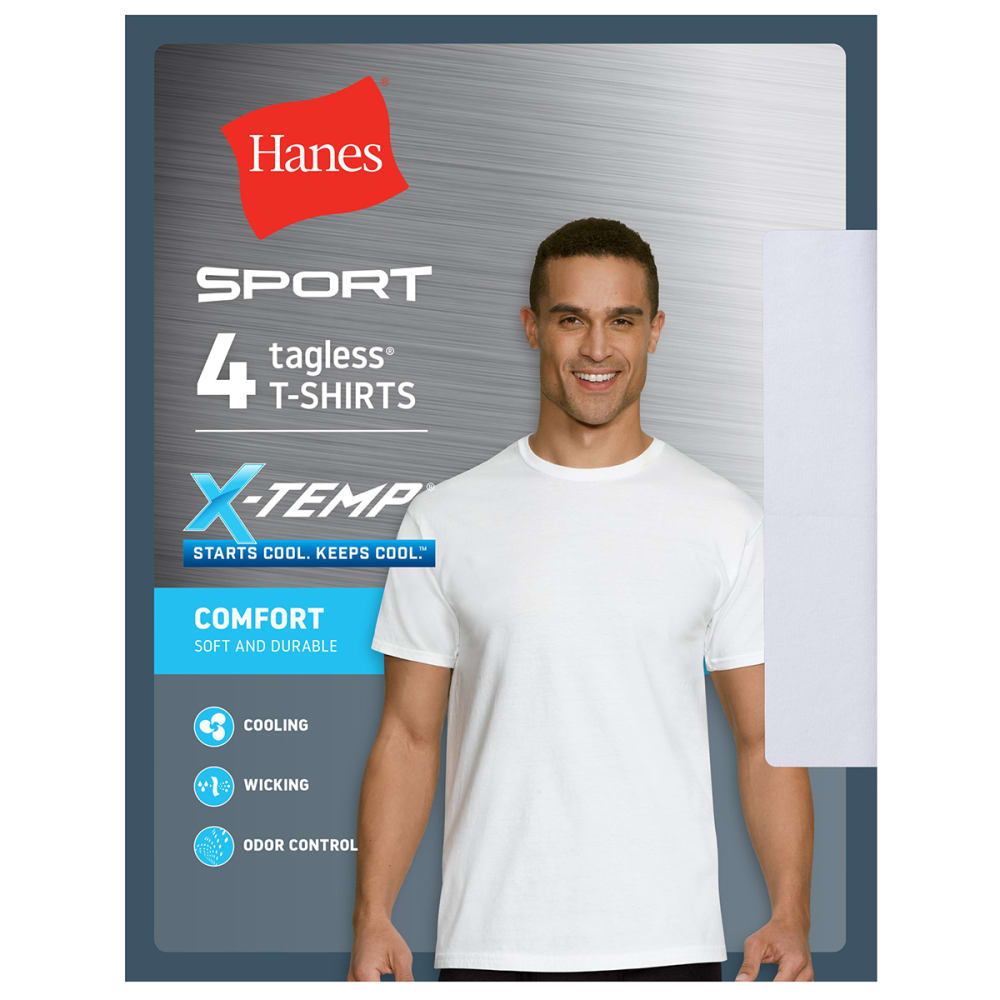 Order Hanes Ultimate Men's FreshIQ ComfortSoft Crewneck Undershirt