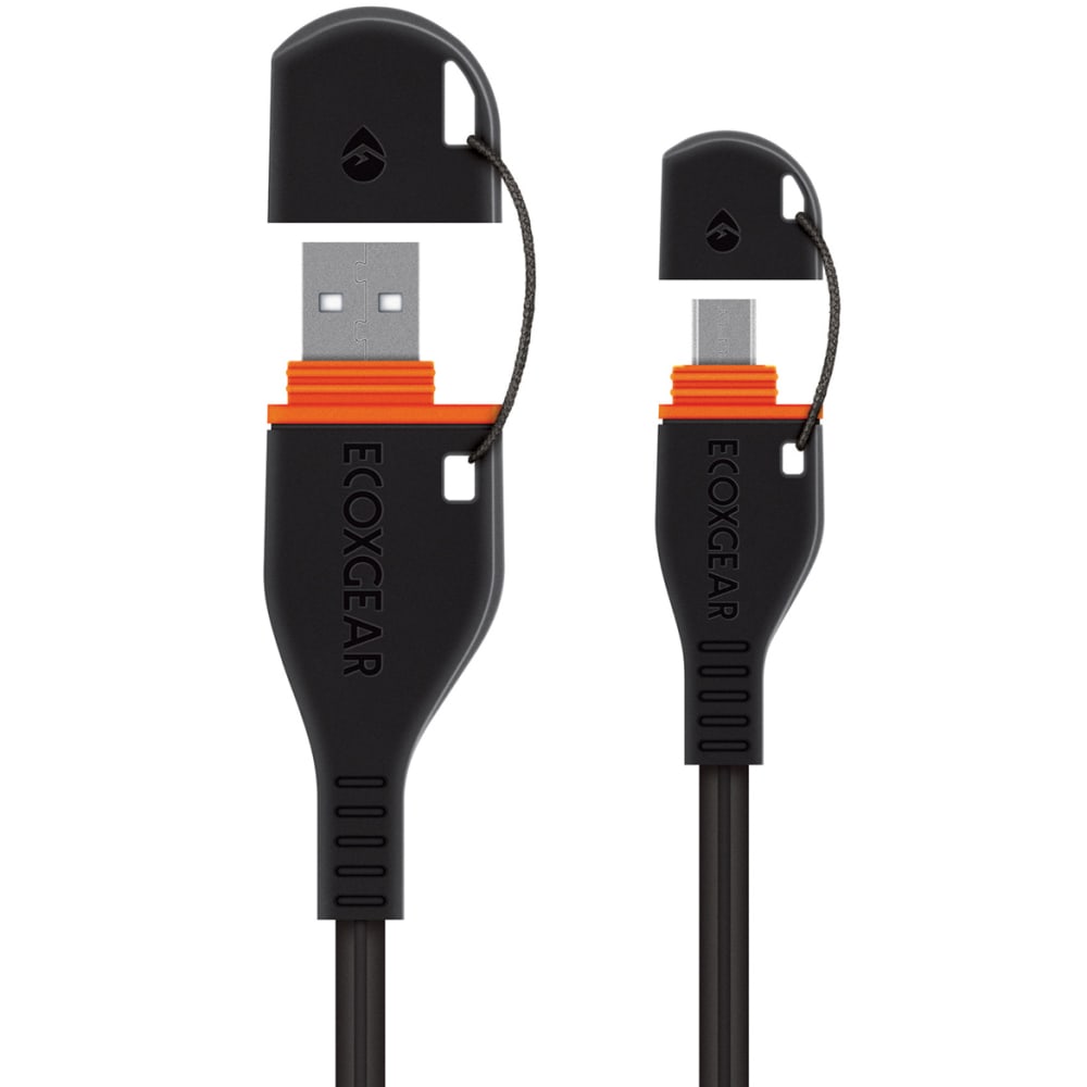 ECOXGEAR Waterproof Micro USB to USB Cable, 4 ft. NO SIZE