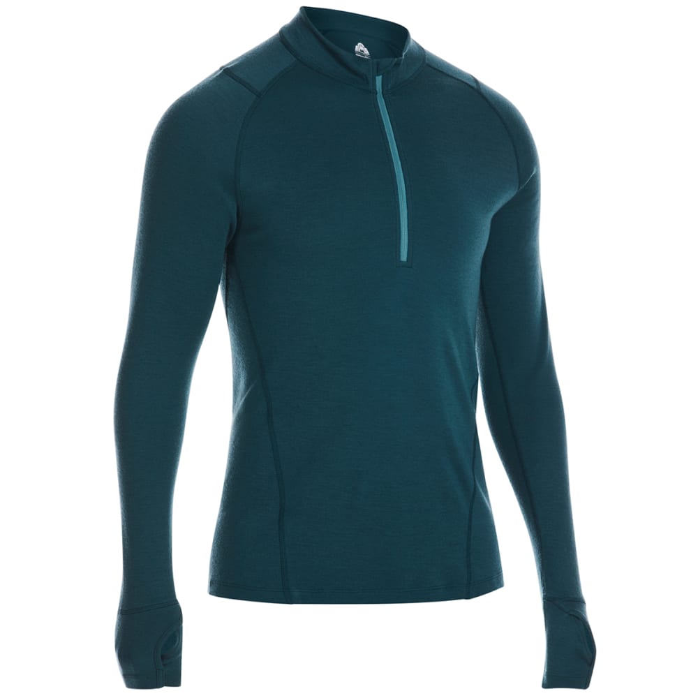 EMS Men's Merino Wool Base Layer 1/4-Zip Pullover S