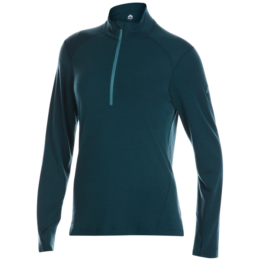 EMS Women's Merino Wool Base Layer 1/2-Zip Pullover M