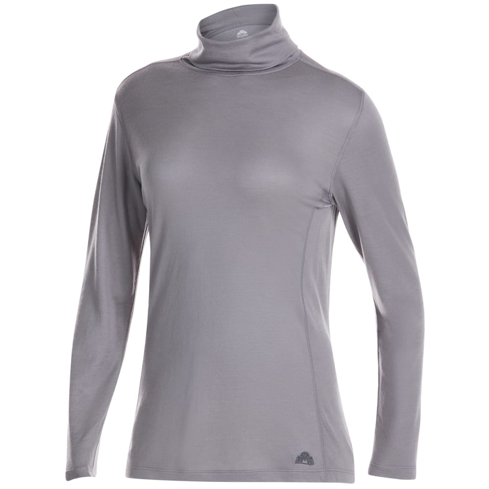 EMS Women's Traveler Merino Wool Turtleneck Pullover XS
