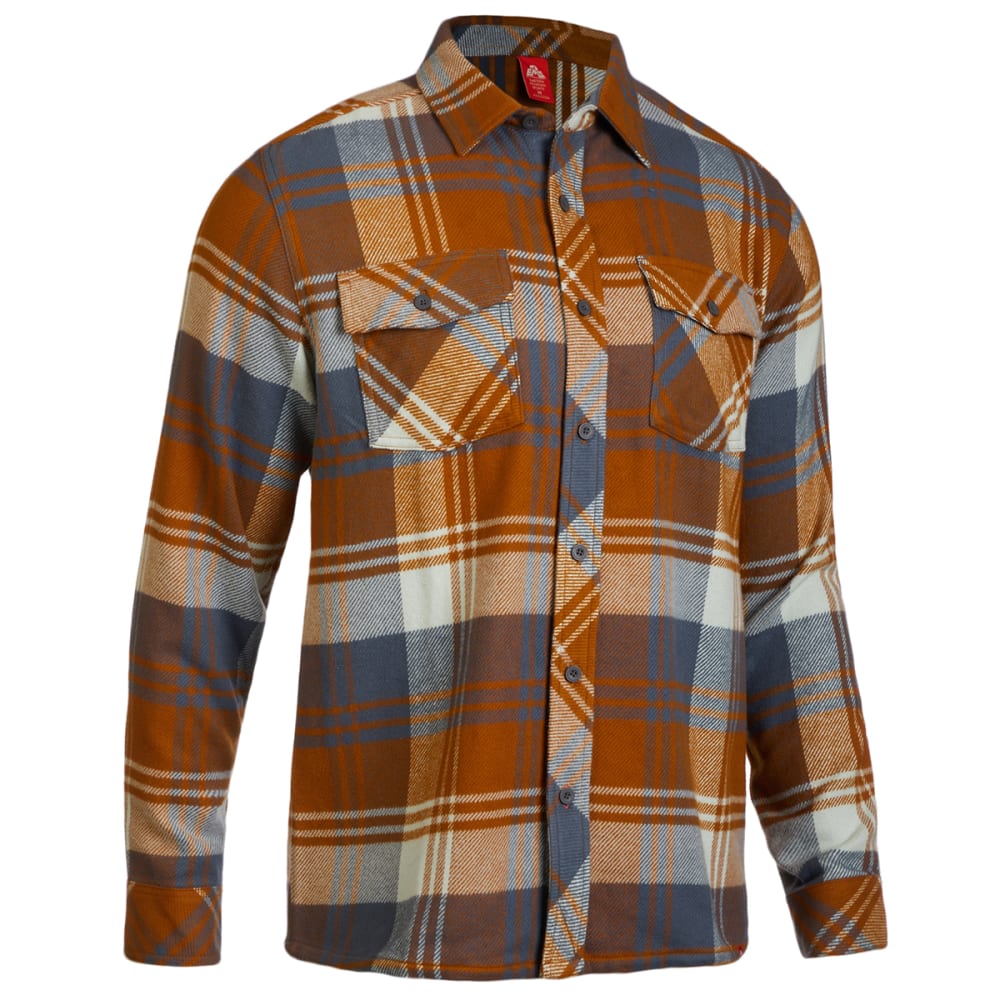 EMS Men's Cabin Flannel Long-Sleeve Shirt - Eastern Mountain Sports