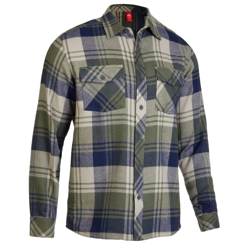 EMS Men's Cabin Flannel Long-Sleeve Shirt S