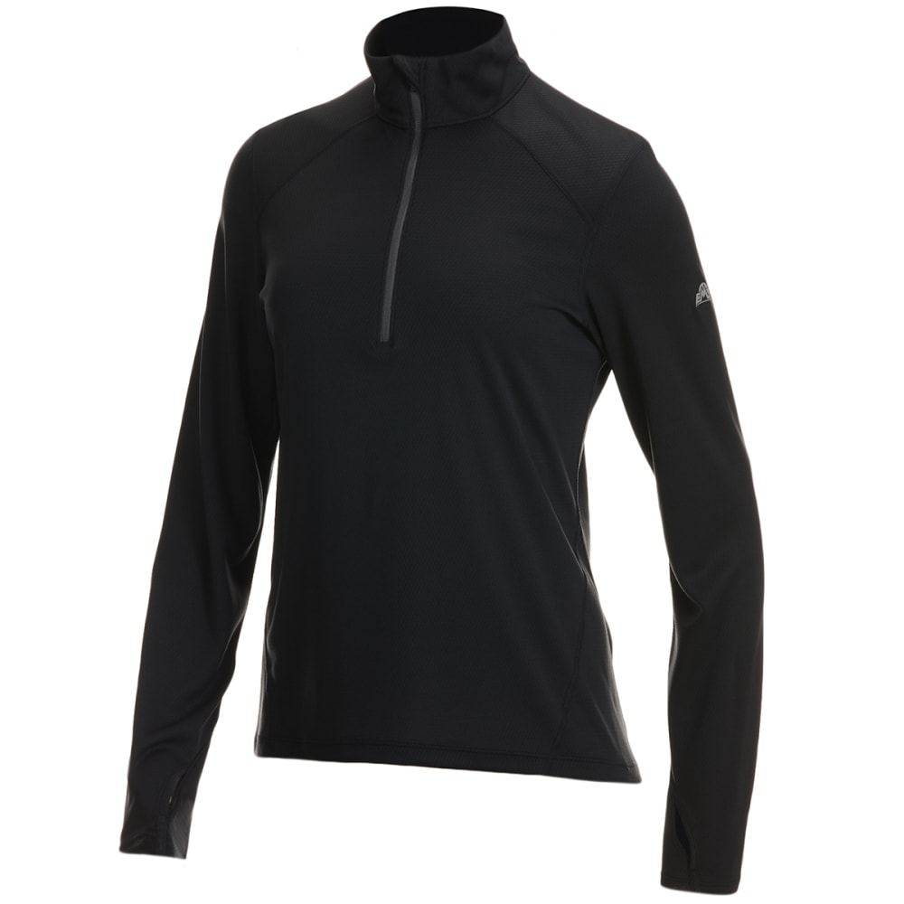 EMS Women's Medium Weight Synthetic Base Layer 1/2-Zip Pullover XS