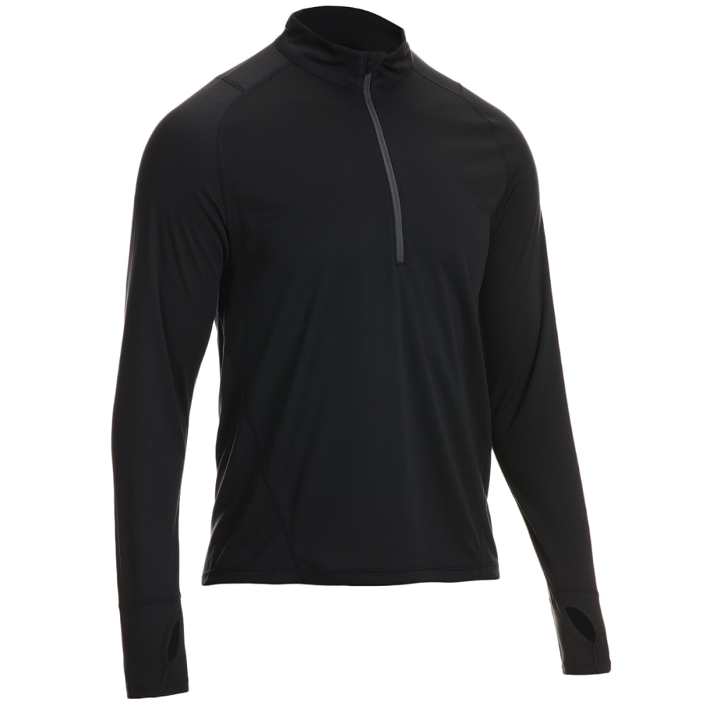 EMS Men's Techwick Medium Weight 1/4-Zip Synthetic Base Layer Top S