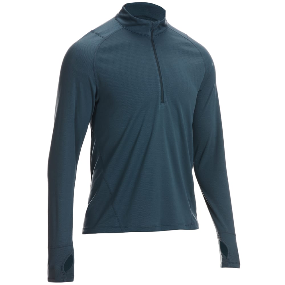 EMS Men's Techwick Medium Weight 1/4-Zip Synthetic Base Layer Top S