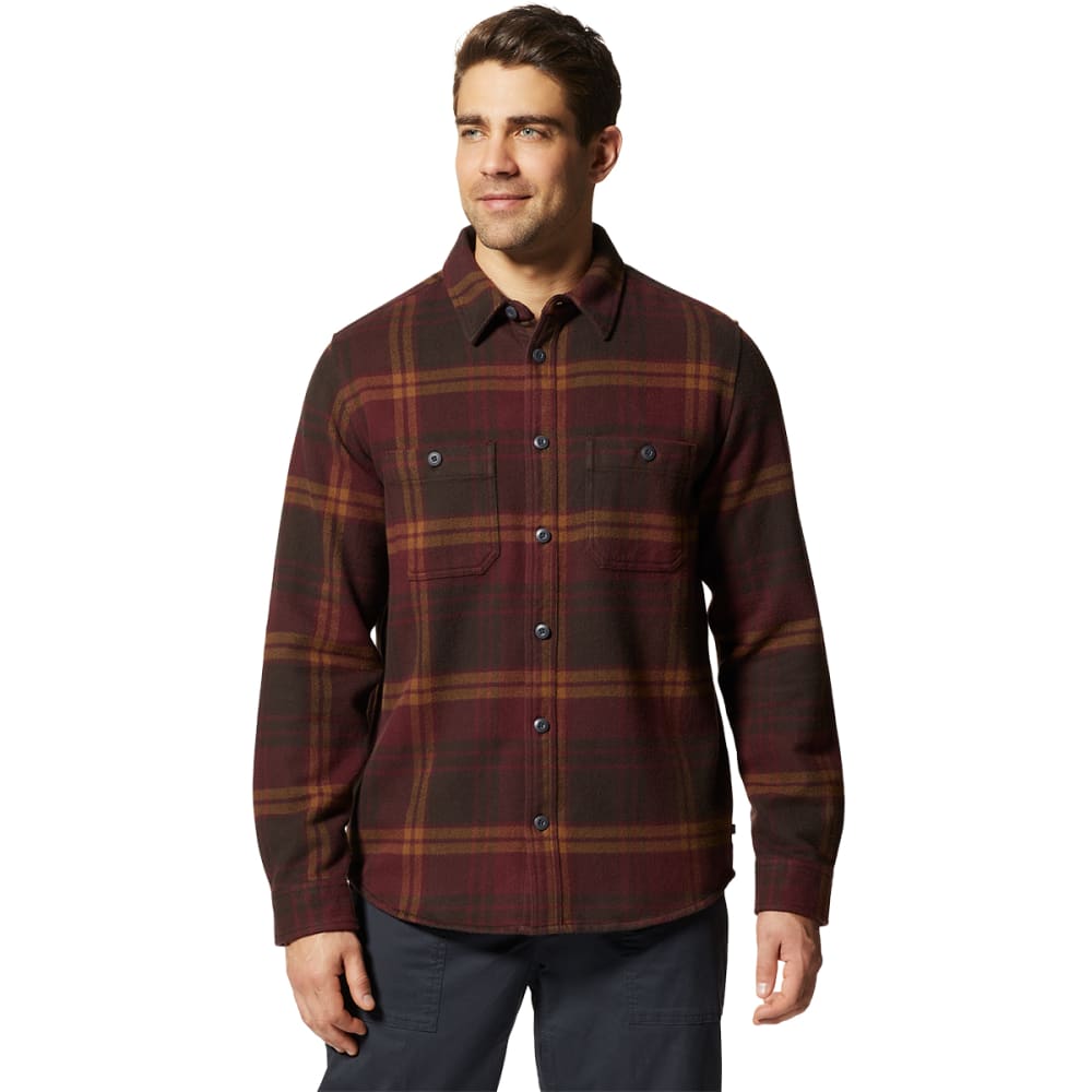 MOUNTAIN HARDWEAR Men's Plusher Long Sleeve Shirt M