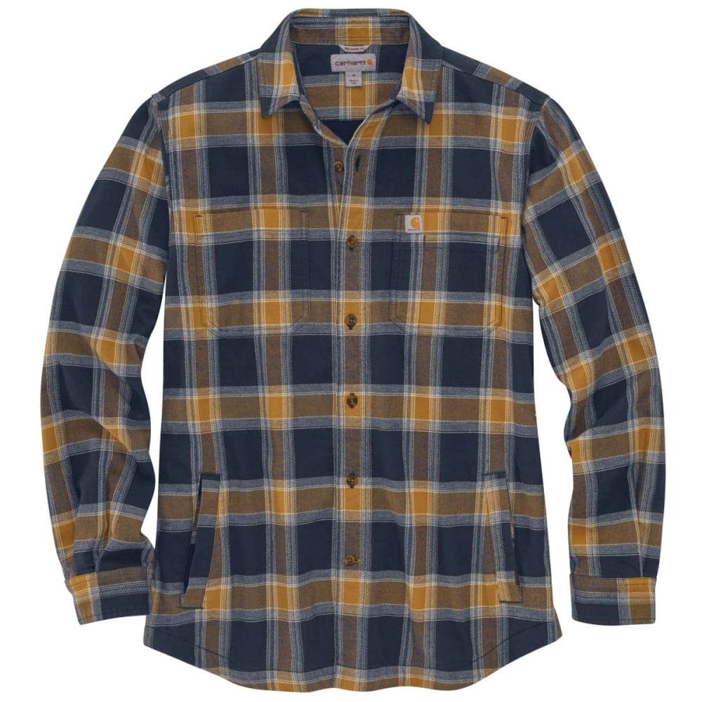 CARHARTT Men's Rugged Flex Fleece-Lined Flannel 2XL