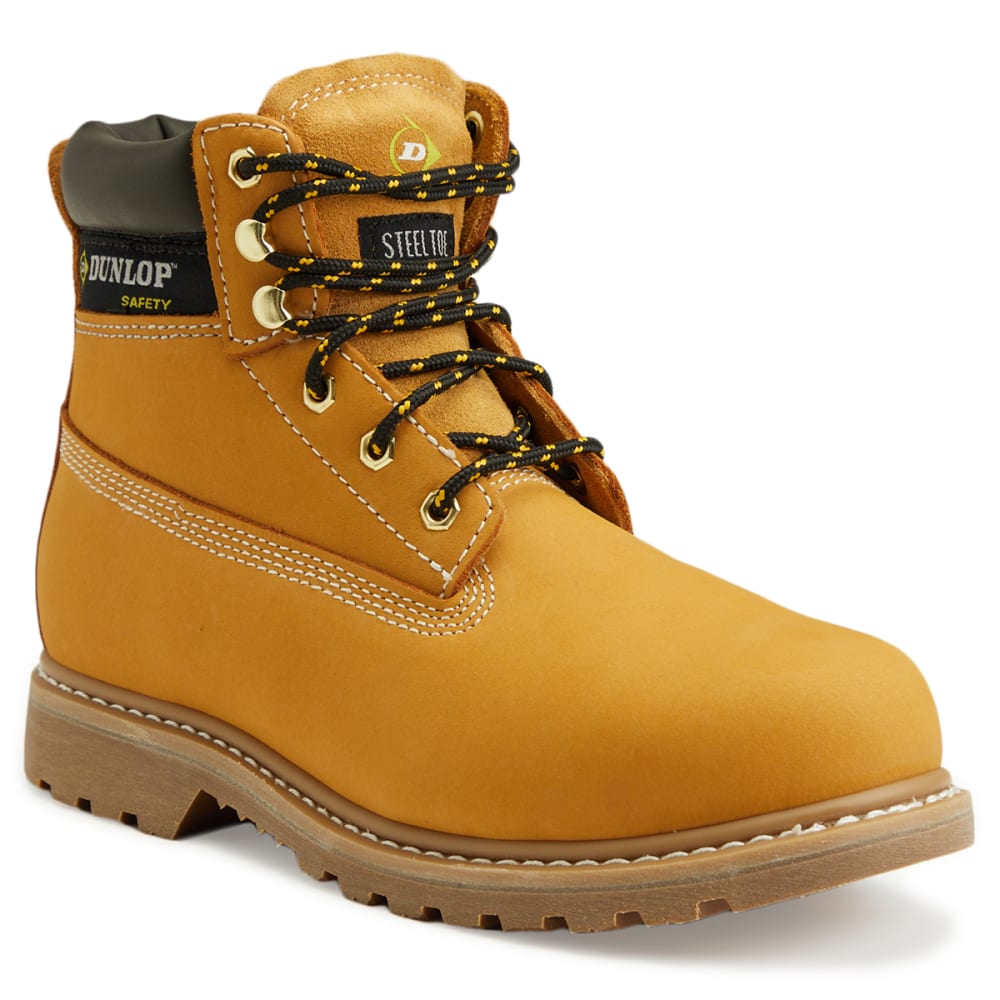 DUNLOP Men's Nevada Work Boot, Wide Width 8
