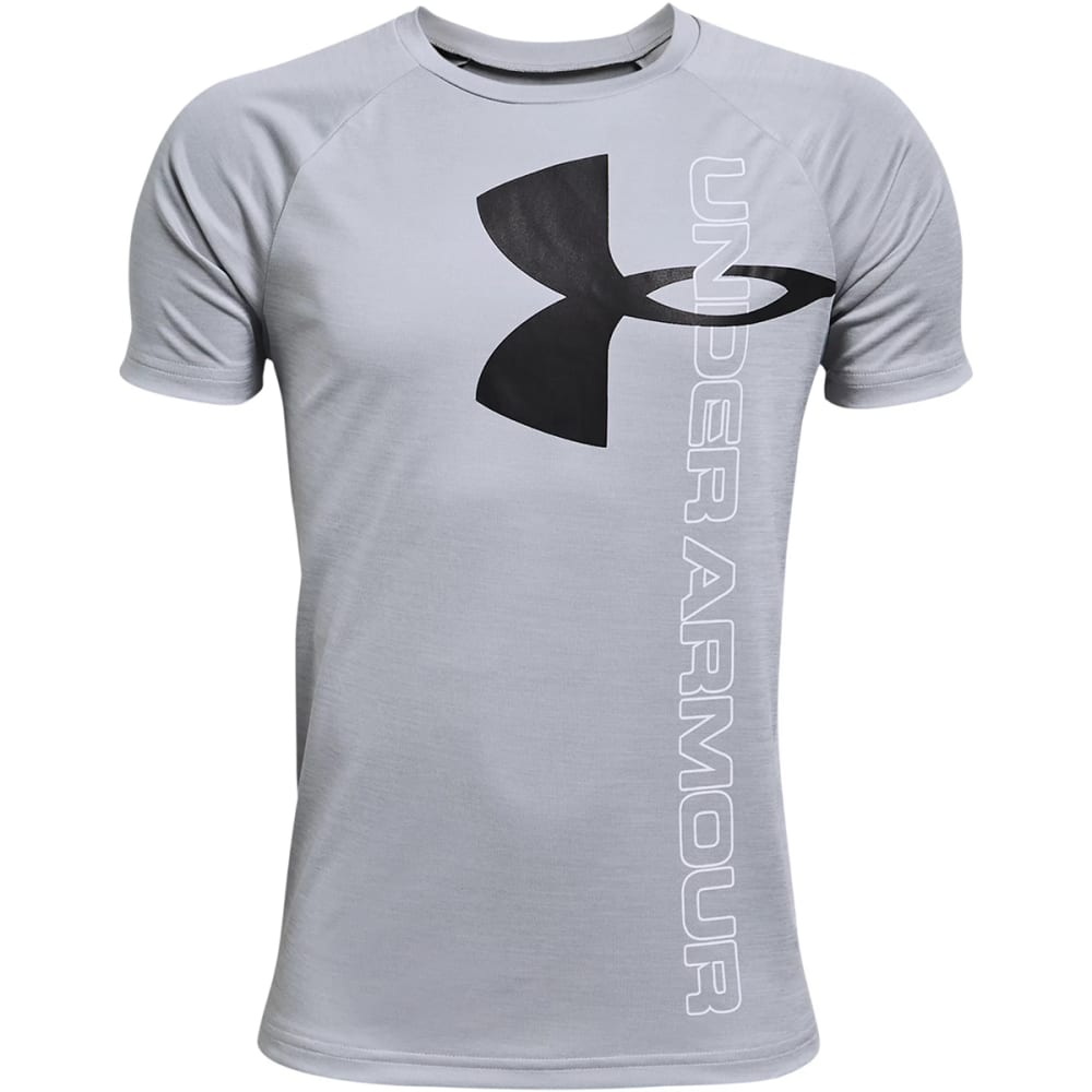 UNDER ARMOUR Boys' UA Tech Hybrid Short Sleeve Tee S