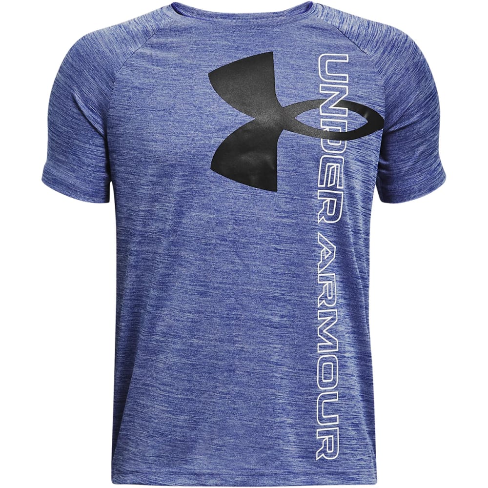 UNDER ARMOUR Boys' UA Tech Hybrid Short Sleeve Tee S