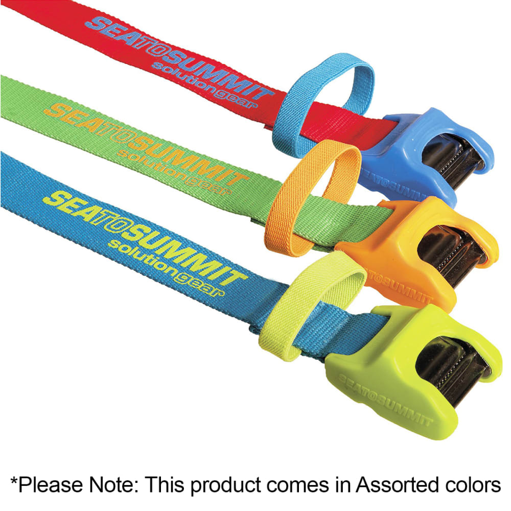 SEA TO SUMMIT 3.5M Tie Down w/ Silicone Cam Cover (2 Pack) NO SIZE