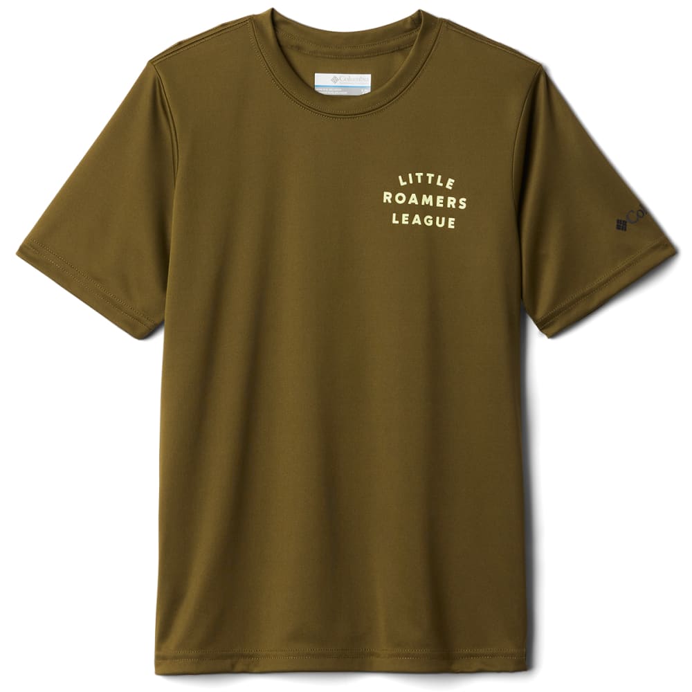COLUMBIA Boys' Grizzly Grove Short Sleeve Graphic Tee S