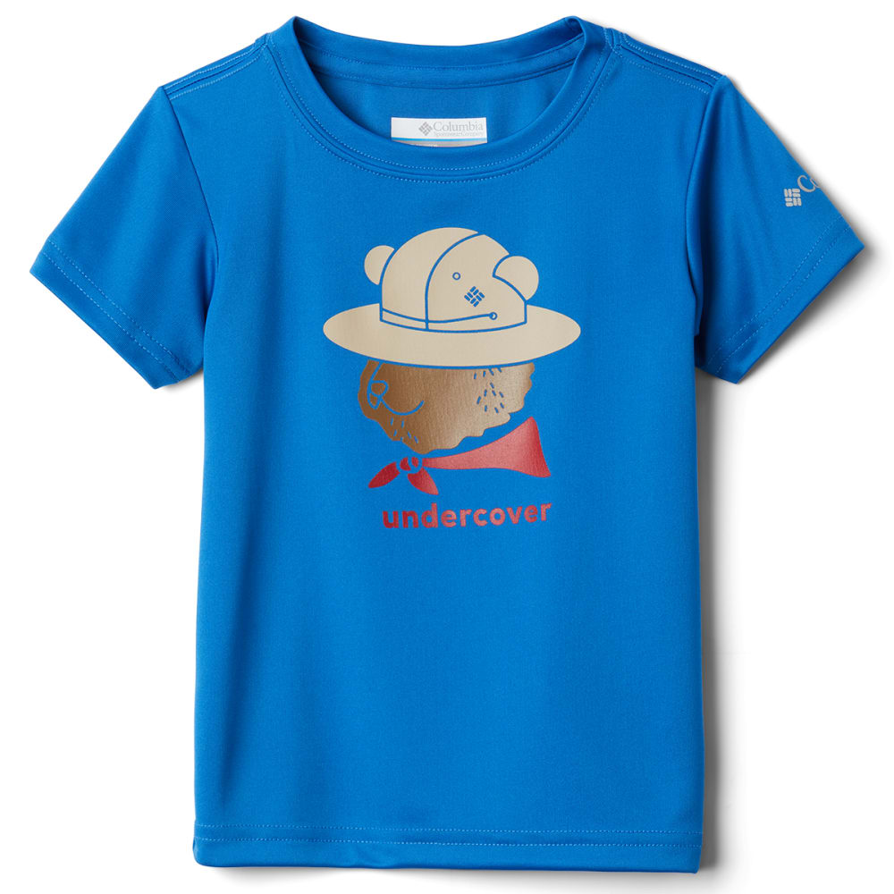 COLUMBIA Boys' Grizzly Grove Short Sleeve Graphic Tee S