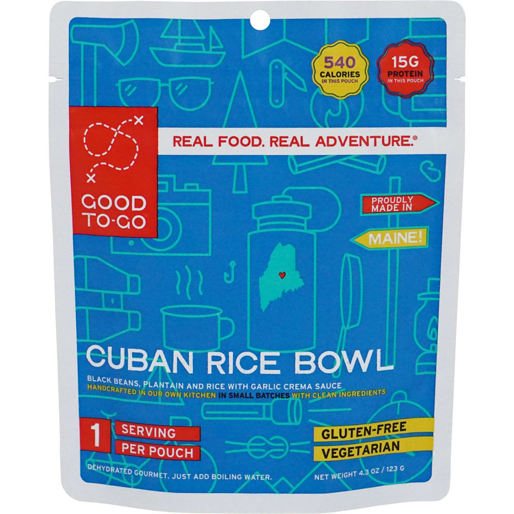 GOOD TO GO Cuban Rice Bowl Dehydrated Food ONESIZE