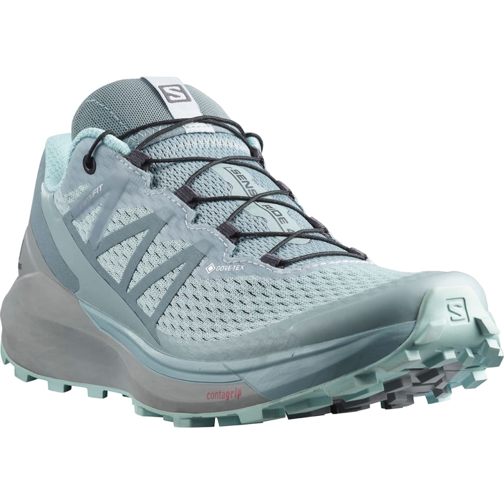 SALOMON Women's Sense Ride 4 Invisible Fit GTX Trail Running Shoe 6.5