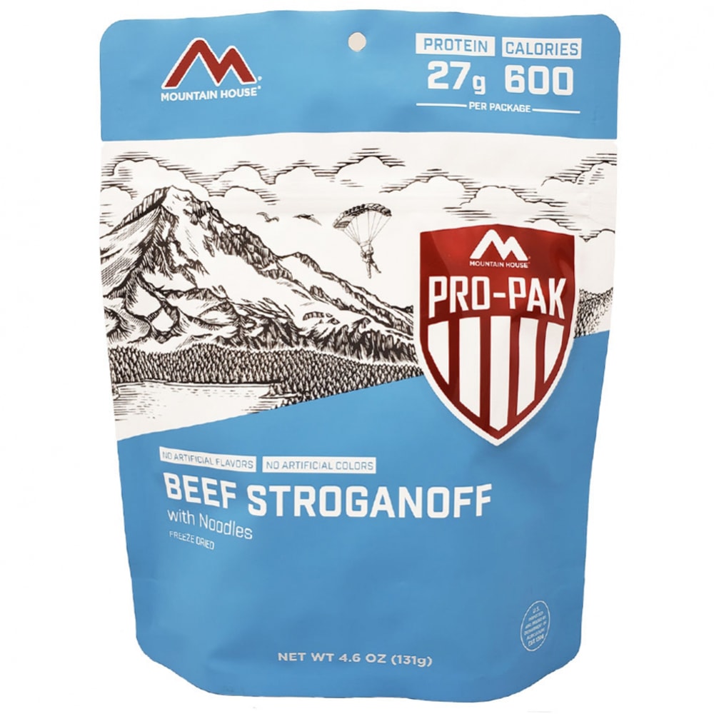 MOUNTAIN HOUSE ProPak Beef Stroganoff Freeze-Dried Meal NO SIZE