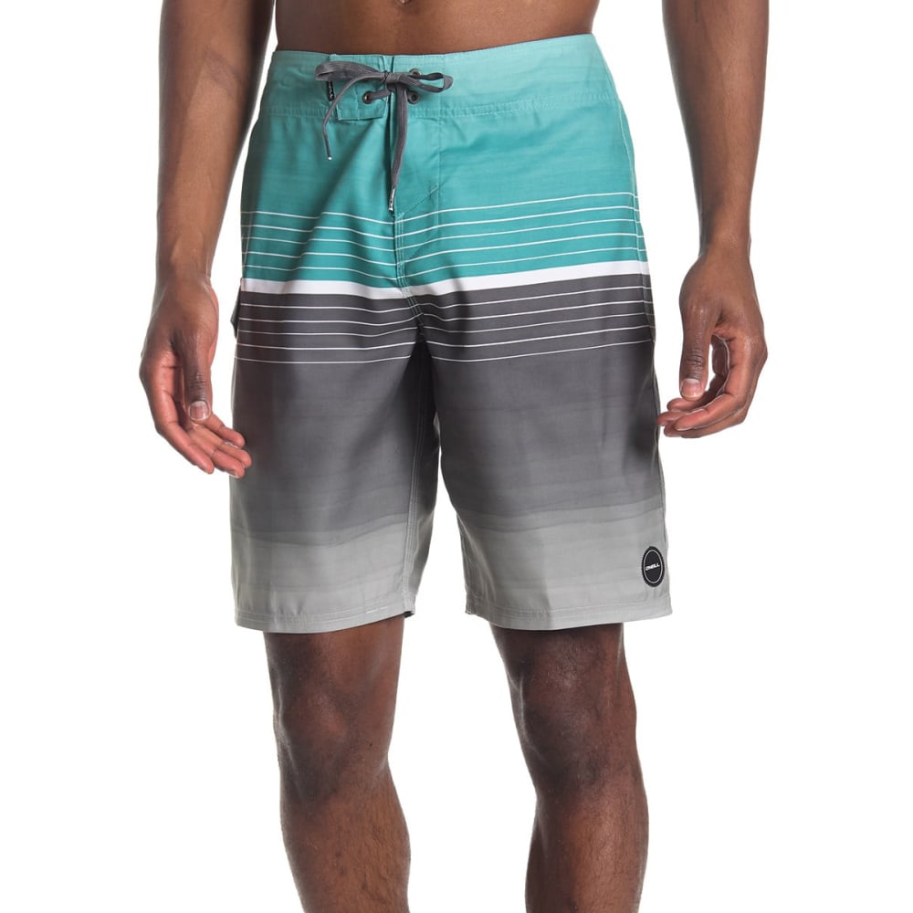 O'NEILL Men's High Tide Stripe Boardshorts 30