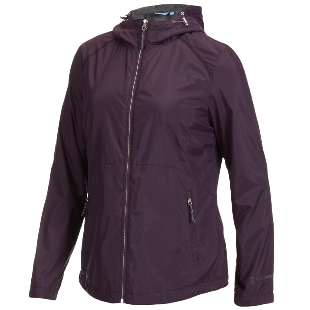 FREE COUNTRY Women's Windshear Hooded Jacket S