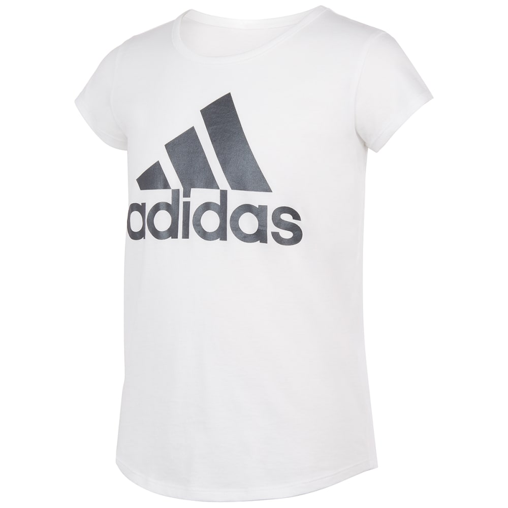 ADIDAS Girls' Classic Short Sleeve Tee S