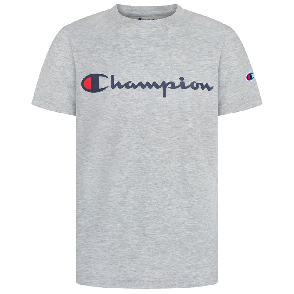 CHAMPION Boys' Classic Short Sleeve Tee L