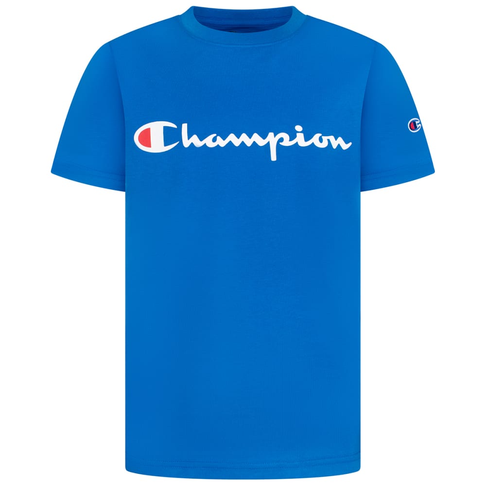 CHAMPION Boys' Classic Short Sleeve Tee L