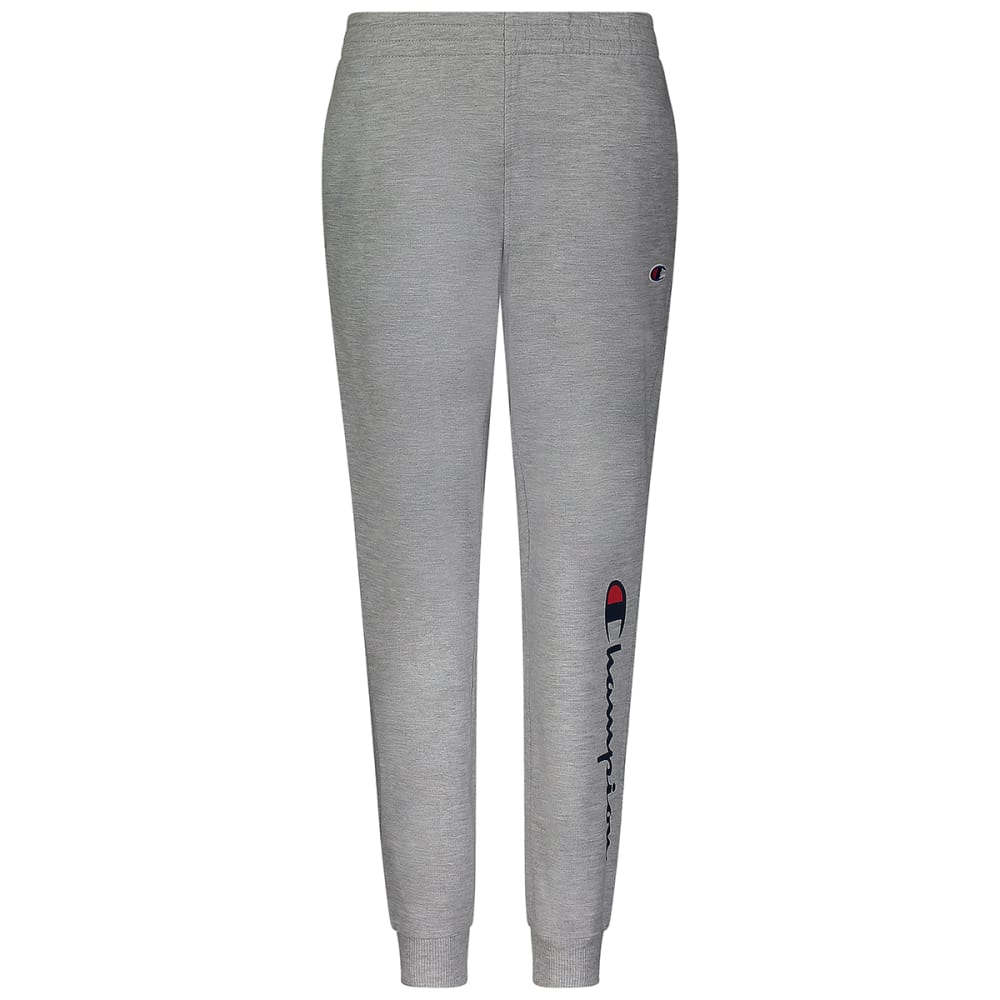 CHAMPION Boys' Script Fleece Joggers S