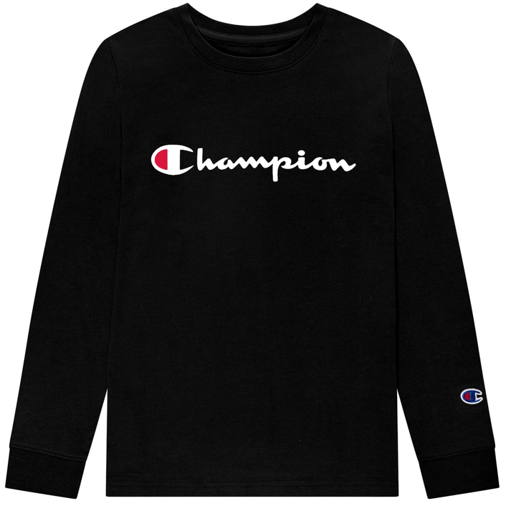 CHAMPION Boys' Classic Long Sleeve Tee 4