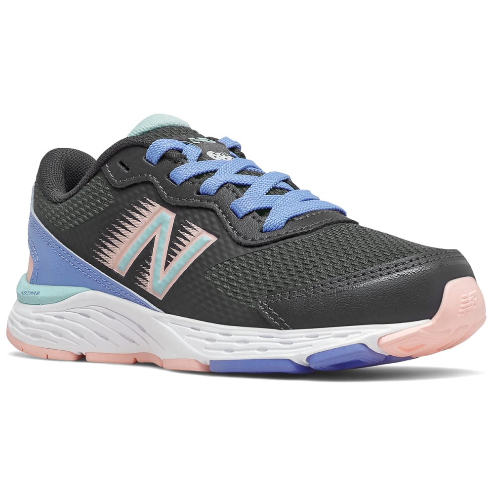NEW BALANCE Grade School Girls' 680v6 Running Shoes 3.5