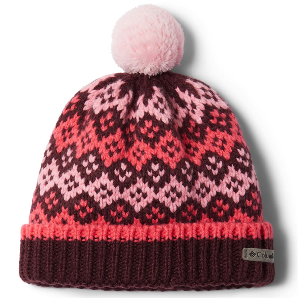 COLUMBIA Kids' Fawn Hike Pom Pom Beanie ONESIZE