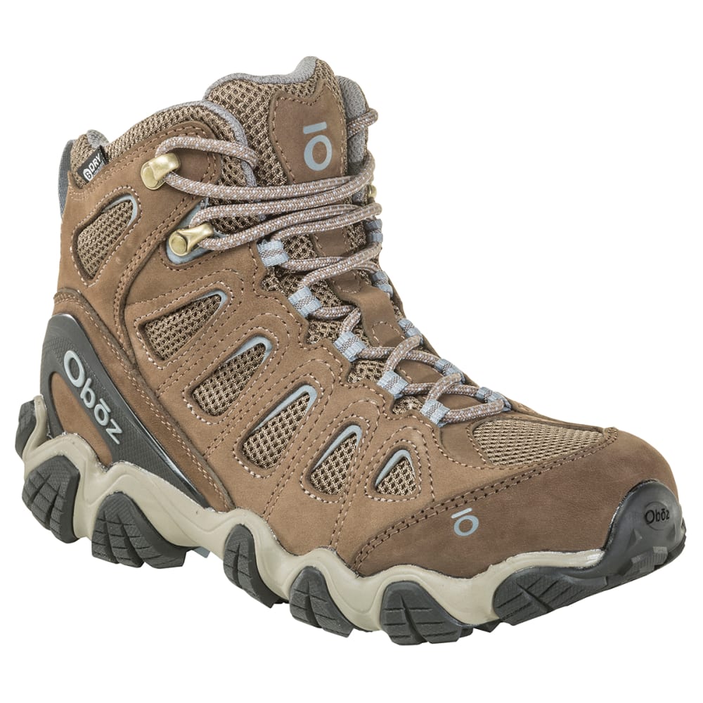 OBOZ Women's Sawtooth II Mid B-Dry Waterproof Hiking Boot, Wide 6