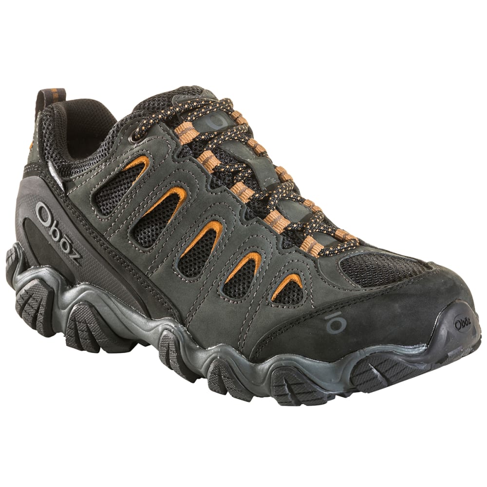 OBOZ Men's Sawtooth II Low B-Dry Waterproof Hiking Shoe, Wide 8