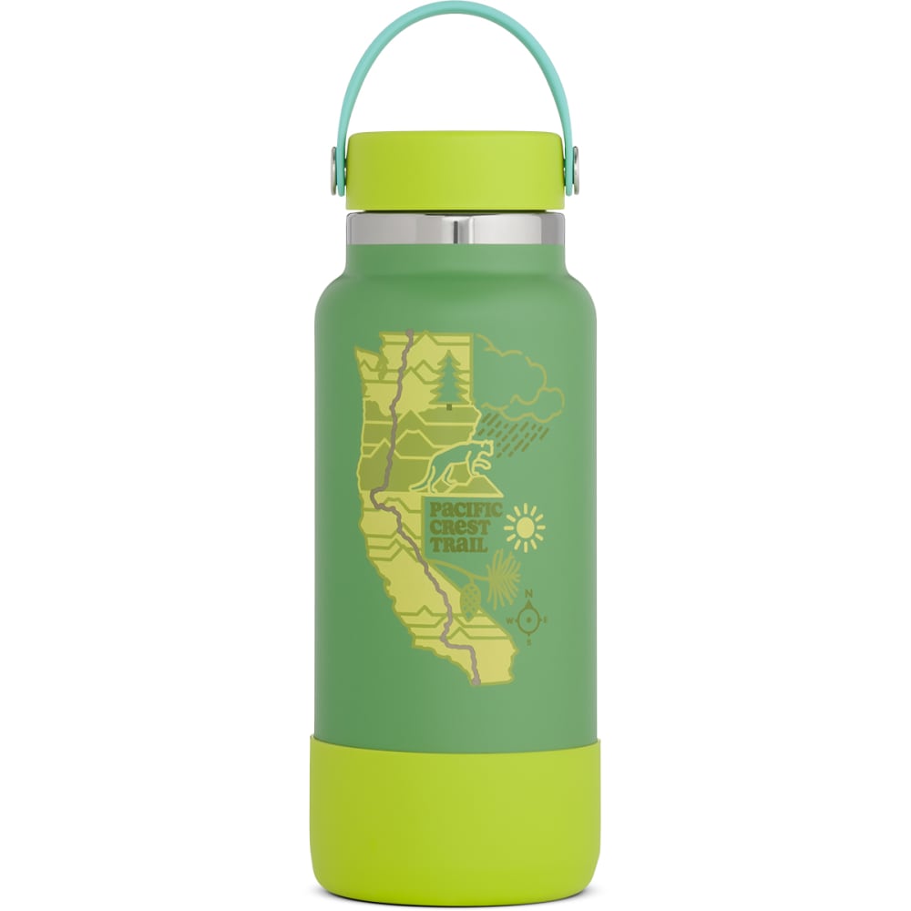 HYDRO FLASK Scenic Trails Limited Edition 32 oz Wide Mouth Bottle NO SIZE