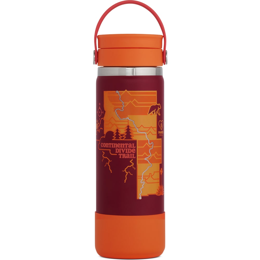 HYDRO FLASK Scenic Trails Limited Edition 20 oz Wide Mouth Bottle NO SIZE