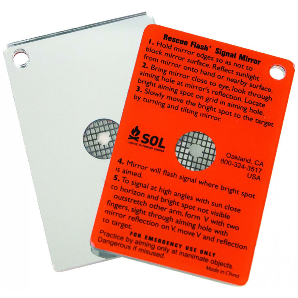 SOL Rescue Flash Floating Mirror NA
