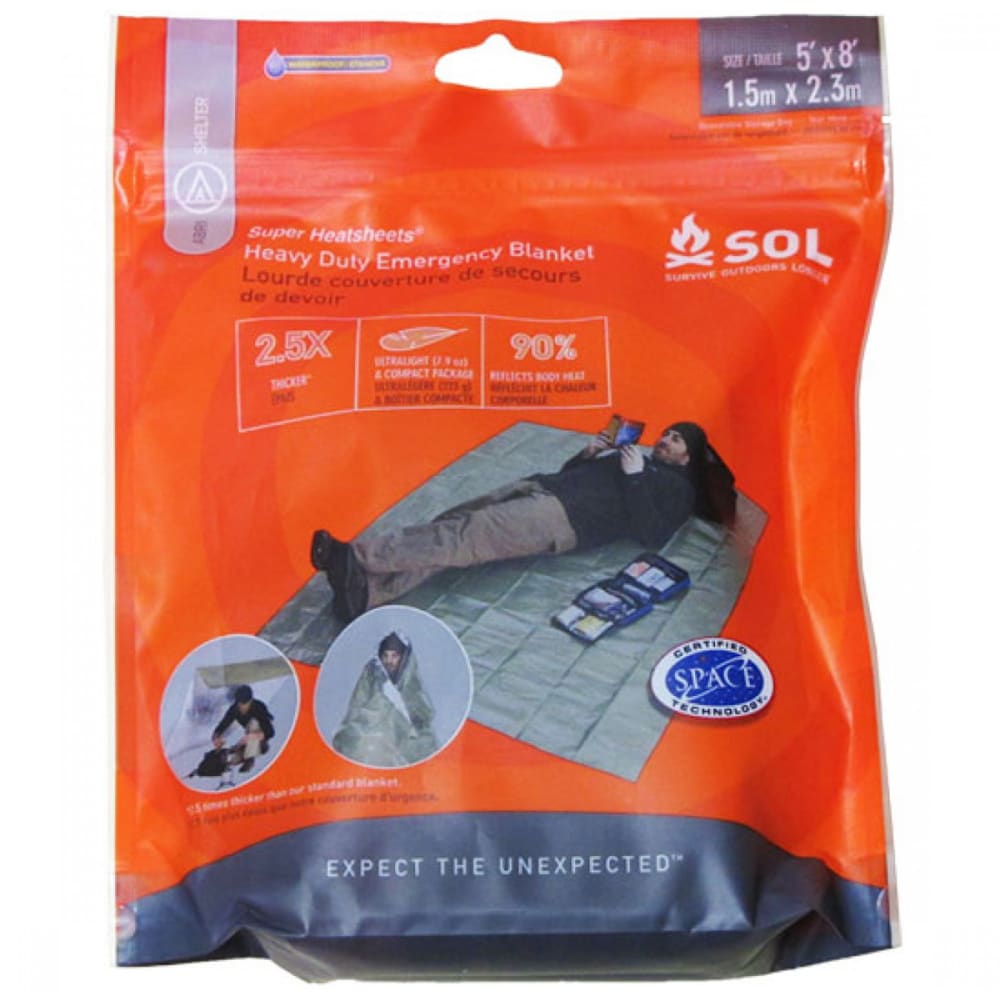 SOL Heavy Duty Emergency Blanket NO SIZE