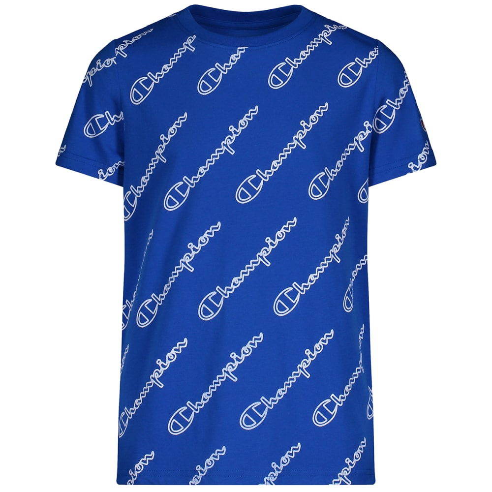 CHAMPION Boys' Short Sleeve Tee S