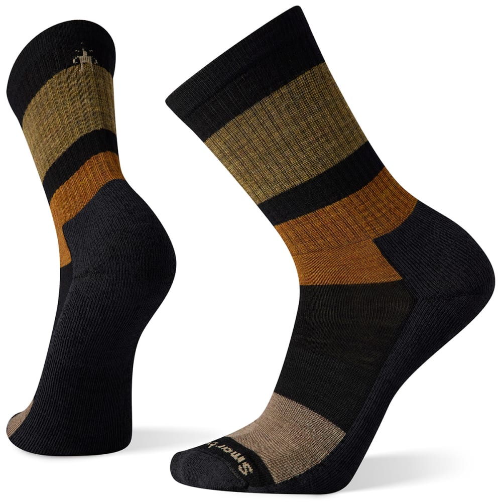 SMARTWOOL Men's Everyday Blocked Stripe Crew Socks L