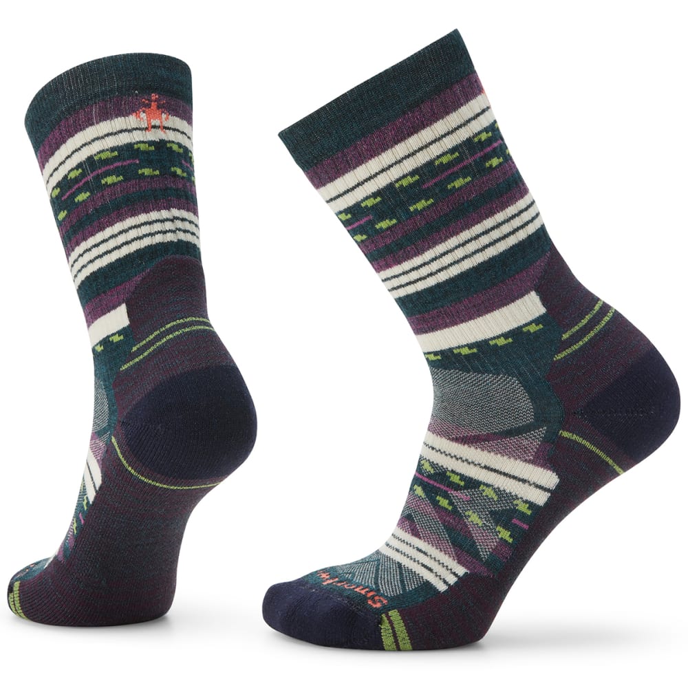 SMARTWOOL Women's Hike Light Cushion Margarita Crew Socks S