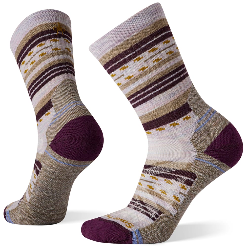 SMARTWOOL Women's Hike Light Cushion Margarita Crew Socks M
