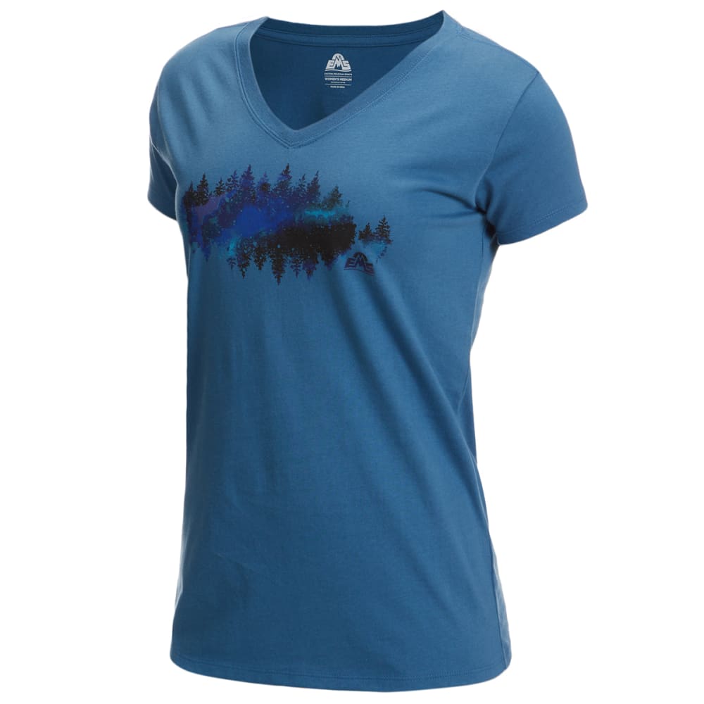 EMS Women's Galaxtrees Short-Sleeve Graphic Tee XS