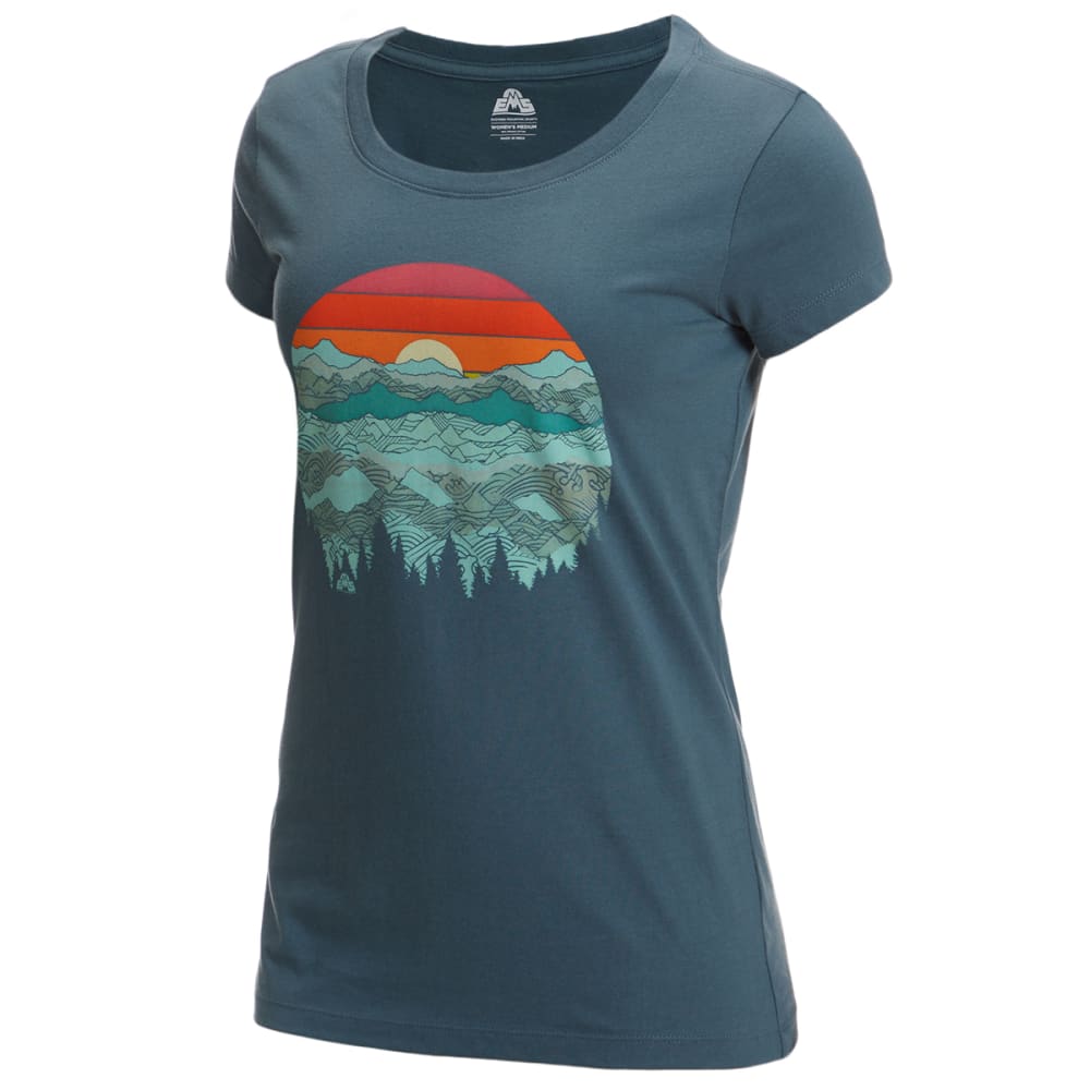 EMS Women's Elevated Journey Short-Sleeve Graphic Tee XS