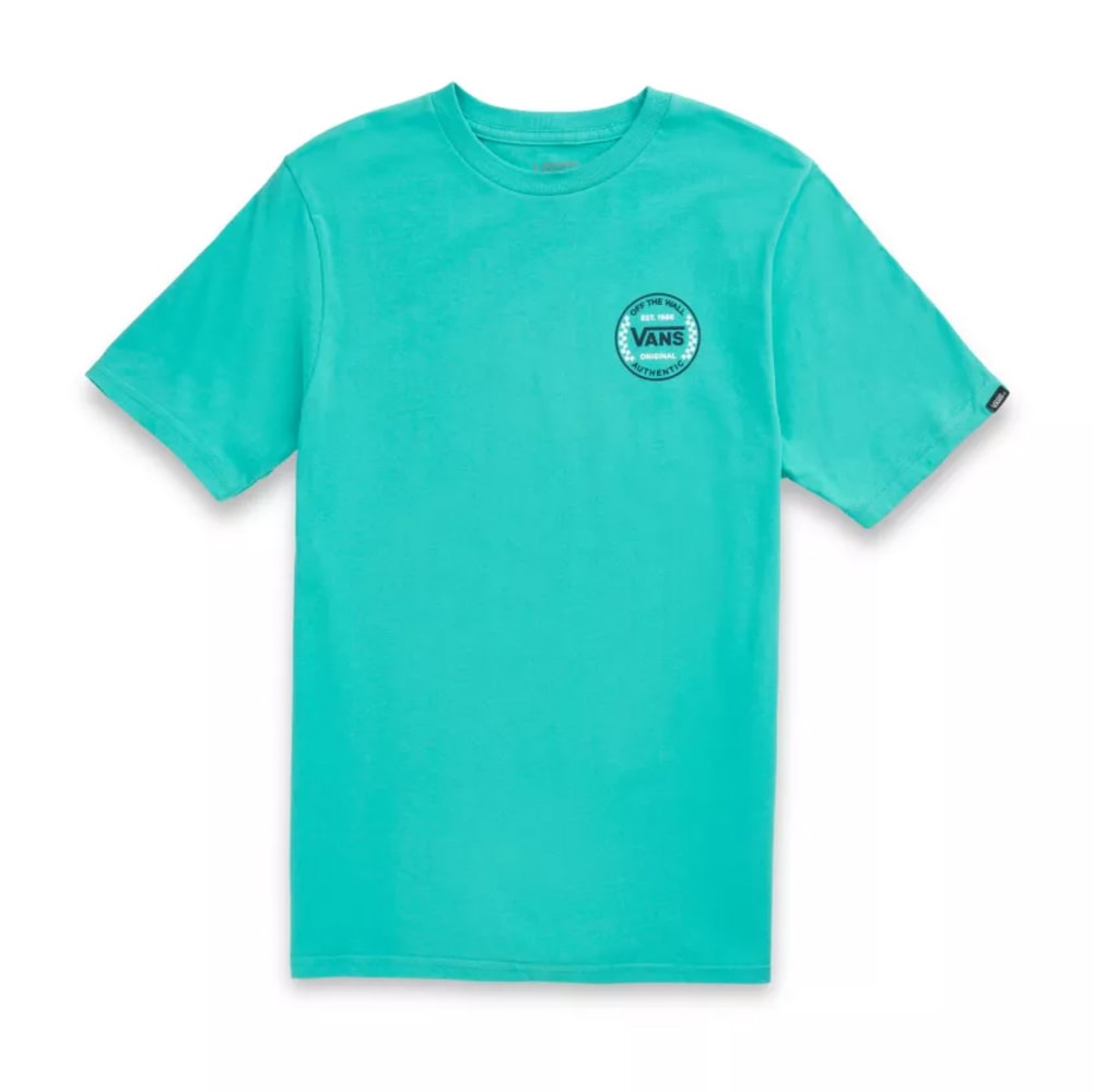 VANS Men's Authentic Checker Short Sleeve Tee S