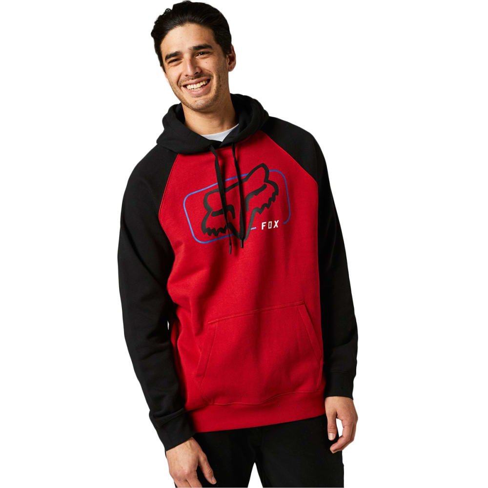 FOX Guys' Mirer Raglan Pullover Hoodie S