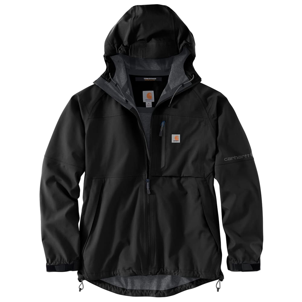 CARHARTT Men's Storm Defender Force Midweight Hooded Jacket, Big & Tall Sizes L TALL