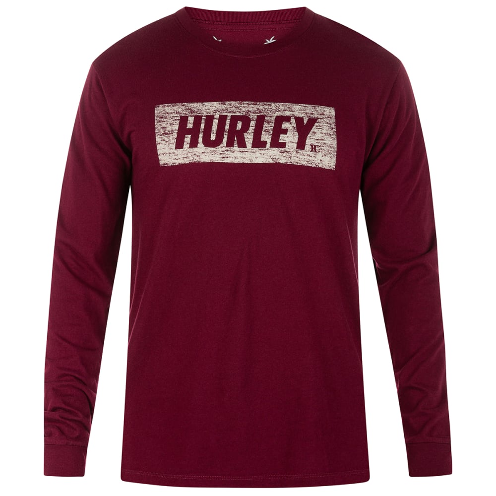 HURLEY Guys' Fastlane Long Sleeve Tee S