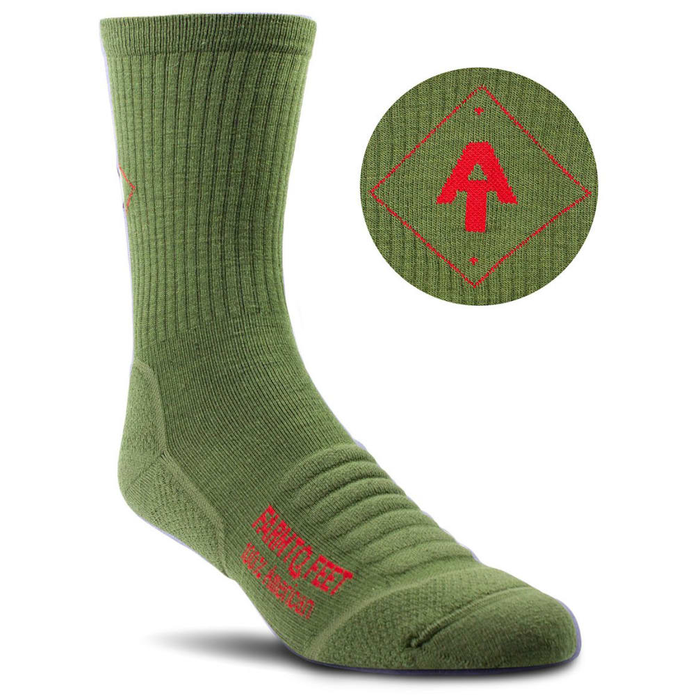 FARM TO FEET Men's Harpers Ferry 3/4 Crew XL