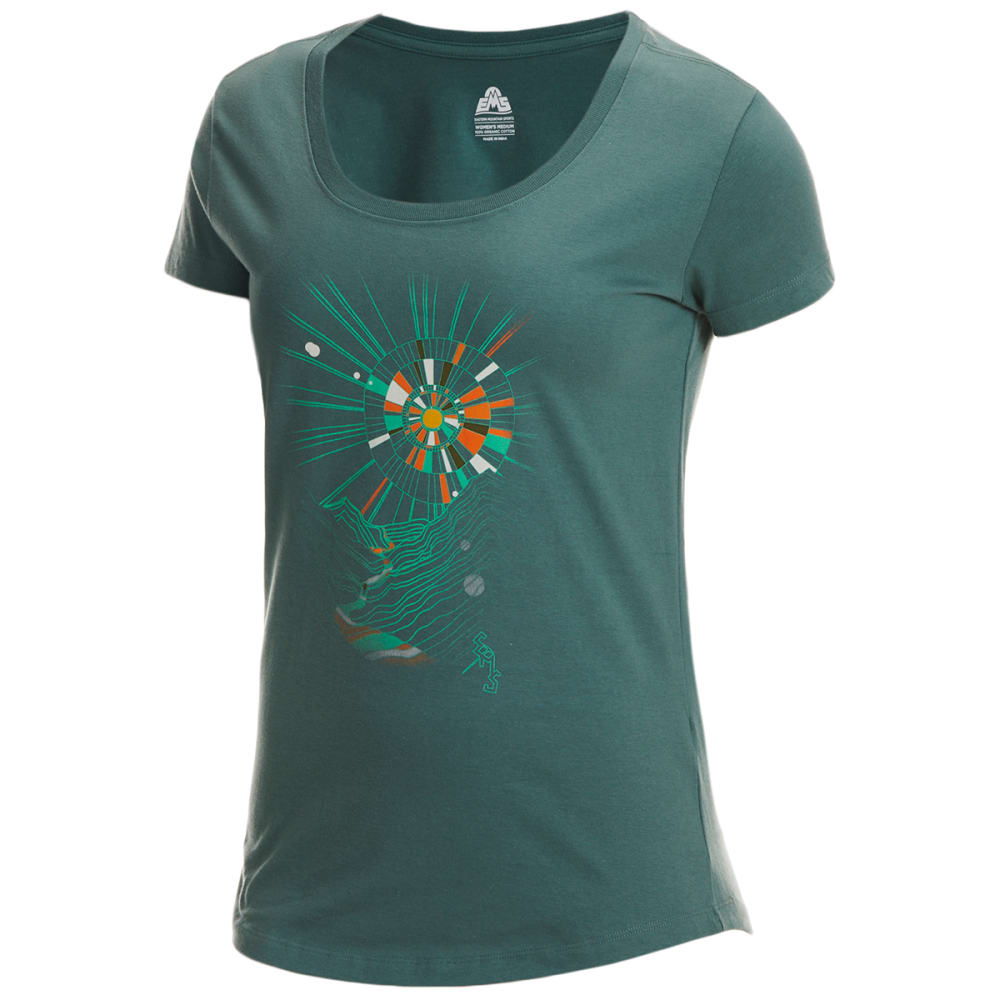 EMS Women's Eventide Scoop Neck Short Sleeve Graphic Tee XS